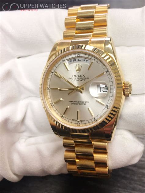 rolex presidential weight